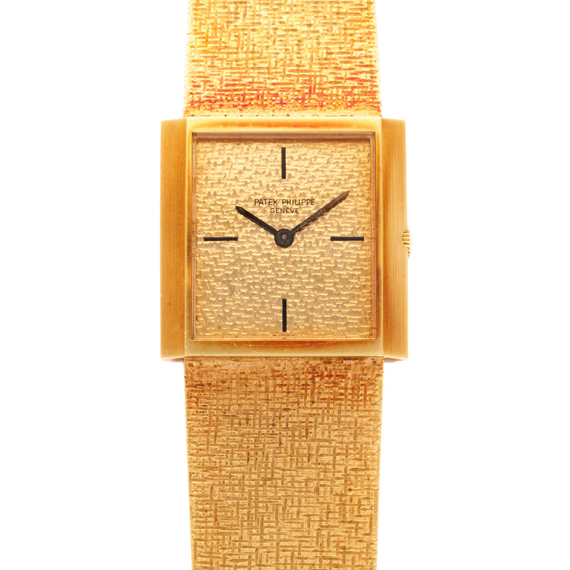 Patek Philippe Yellow Gold Bracelet Watch Ref. 3491
