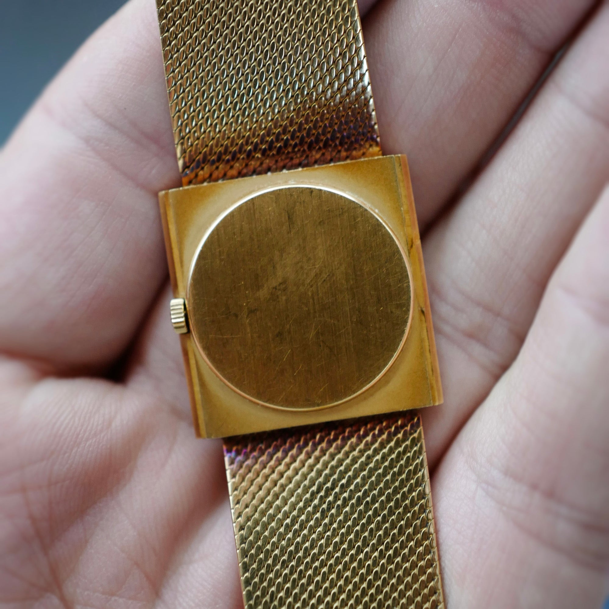 Patek Philippe Yellow Gold Bracelet Watch Ref. 3491