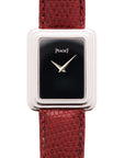 Piaget White Gold and Onyx Protocole Watch Ref. 74121