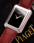 Piaget White Gold and Onyx Protocole Watch Ref. 74121