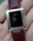 Piaget White Gold and Onyx Protocole Watch Ref. 74121