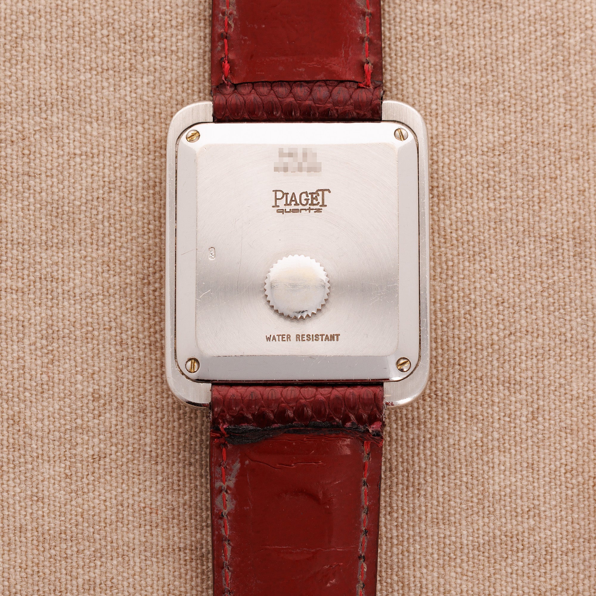 Piaget White Gold and Onyx Protocole Watch Ref. 74121