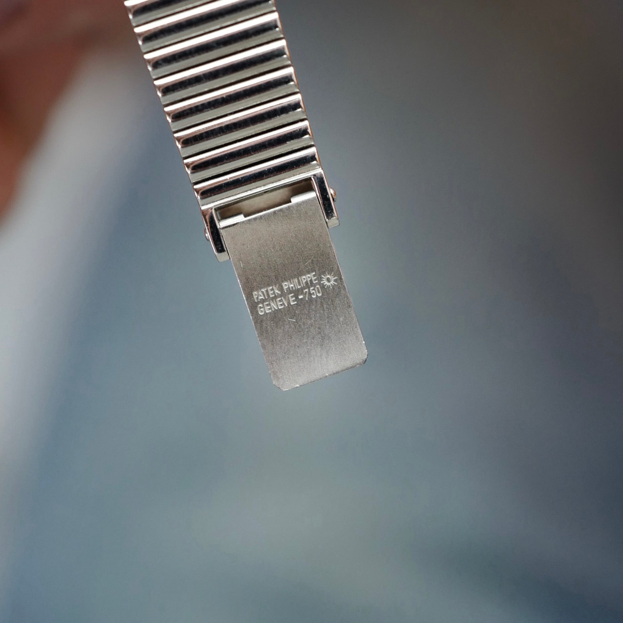 Patek White Gold and Onyx Integrated Watch Ref. 4429