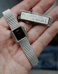 Patek White Gold and Onyx Integrated Watch Ref. 4429