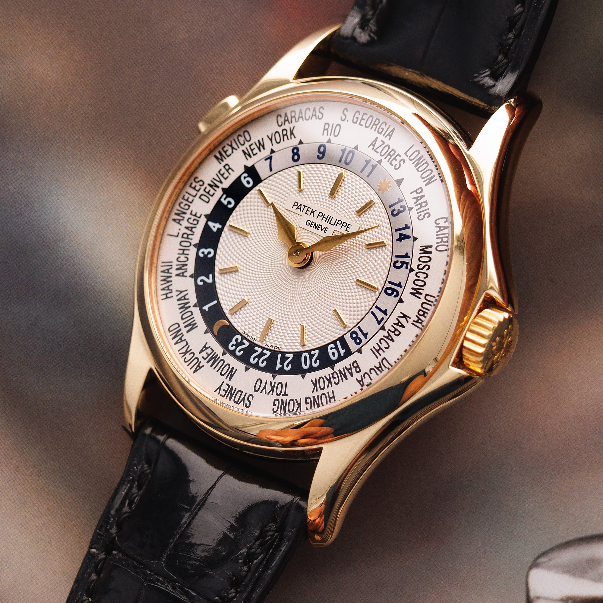 Patek Philippe Yellow Gold World Time Ref. 5110