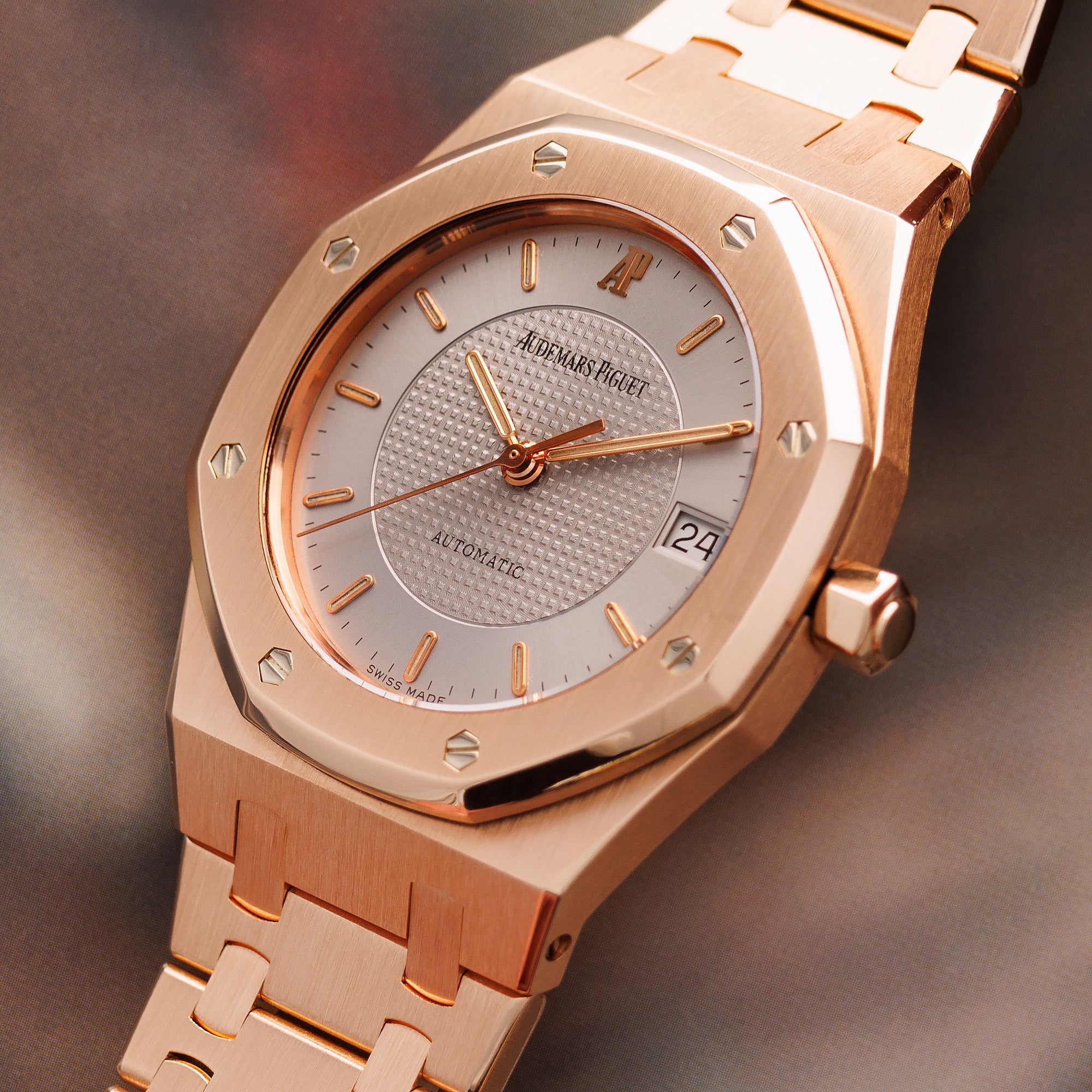 Audemars Piguet Rose Gold Nick Faldo Royal Oak Ref. 15097