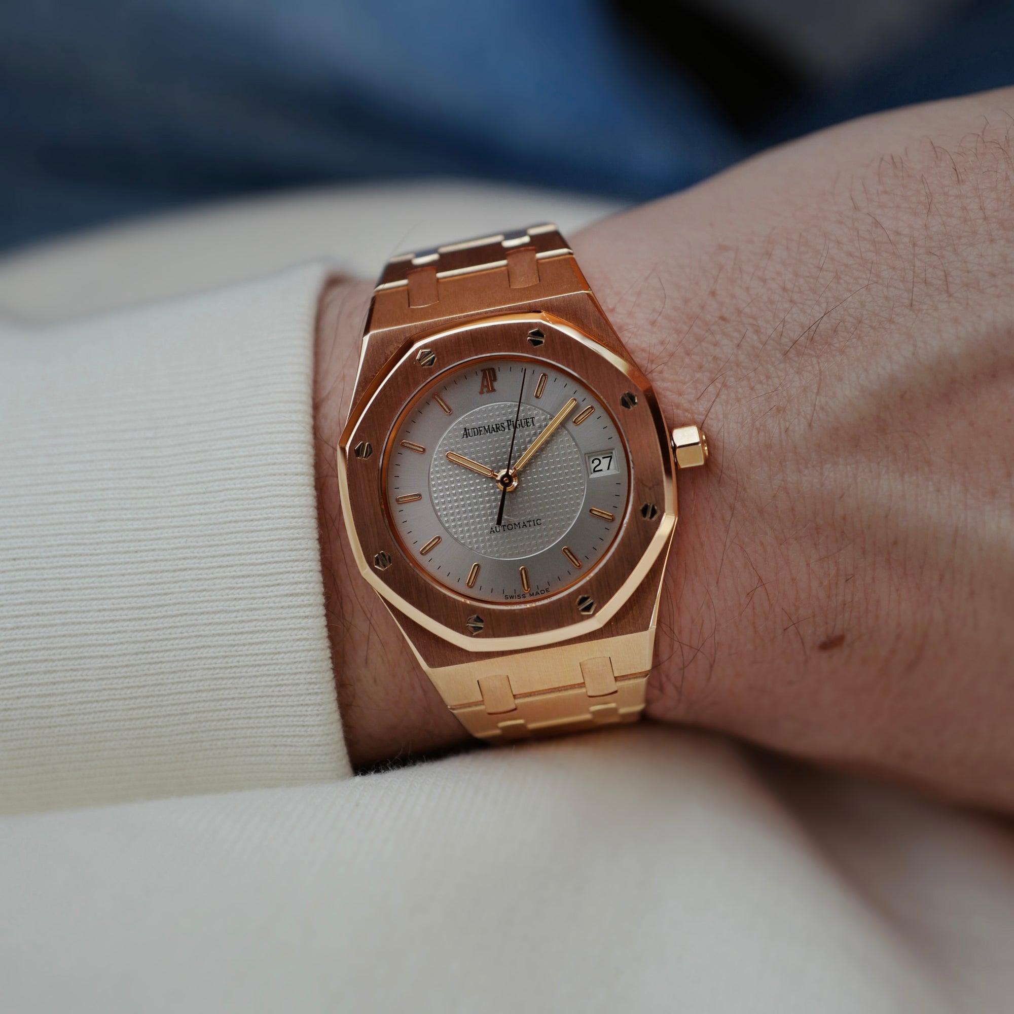 Audemars Piguet Rose Gold Nick Faldo Royal Oak Ref. 15097