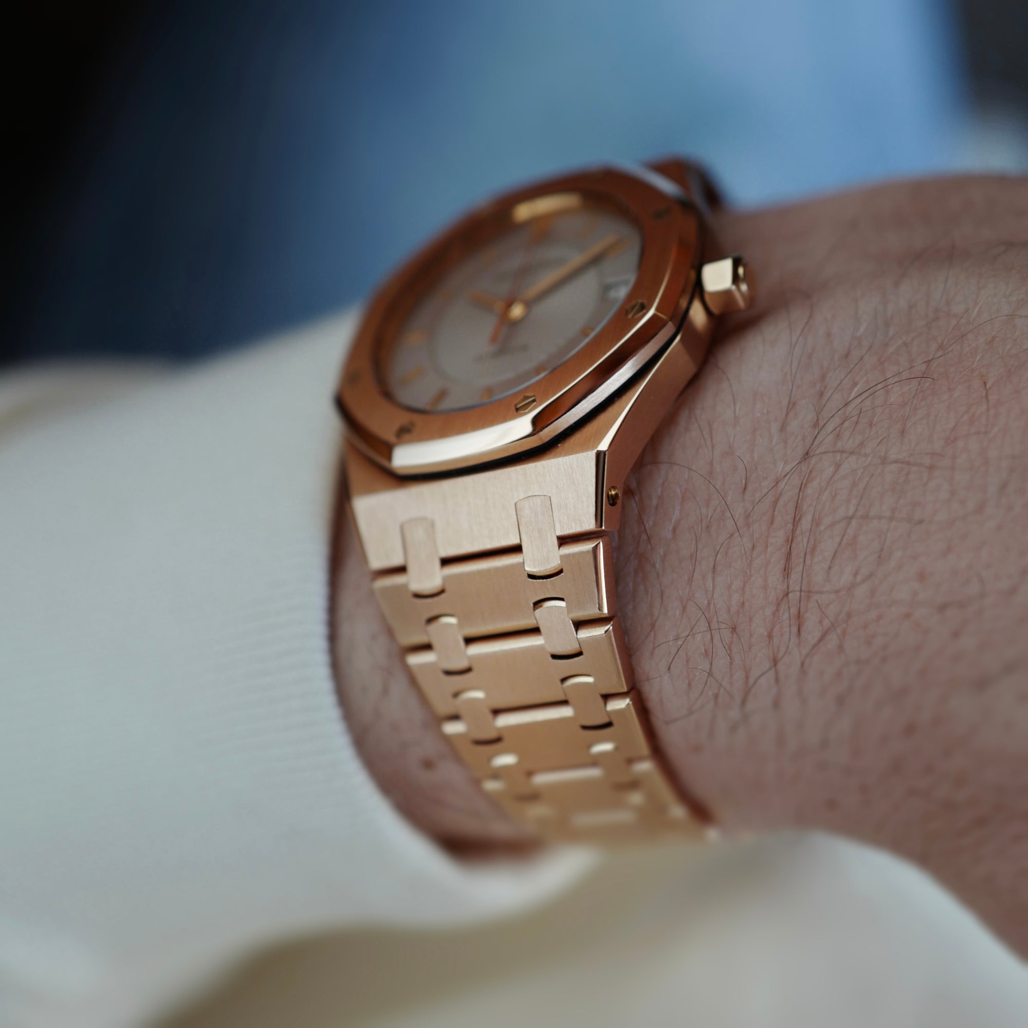 Audemars Piguet Rose Gold Nick Faldo Royal Oak Ref. 15097