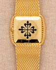 Patek Philippe Yellow Gold Diamond Onyx Watch Ref. 3625