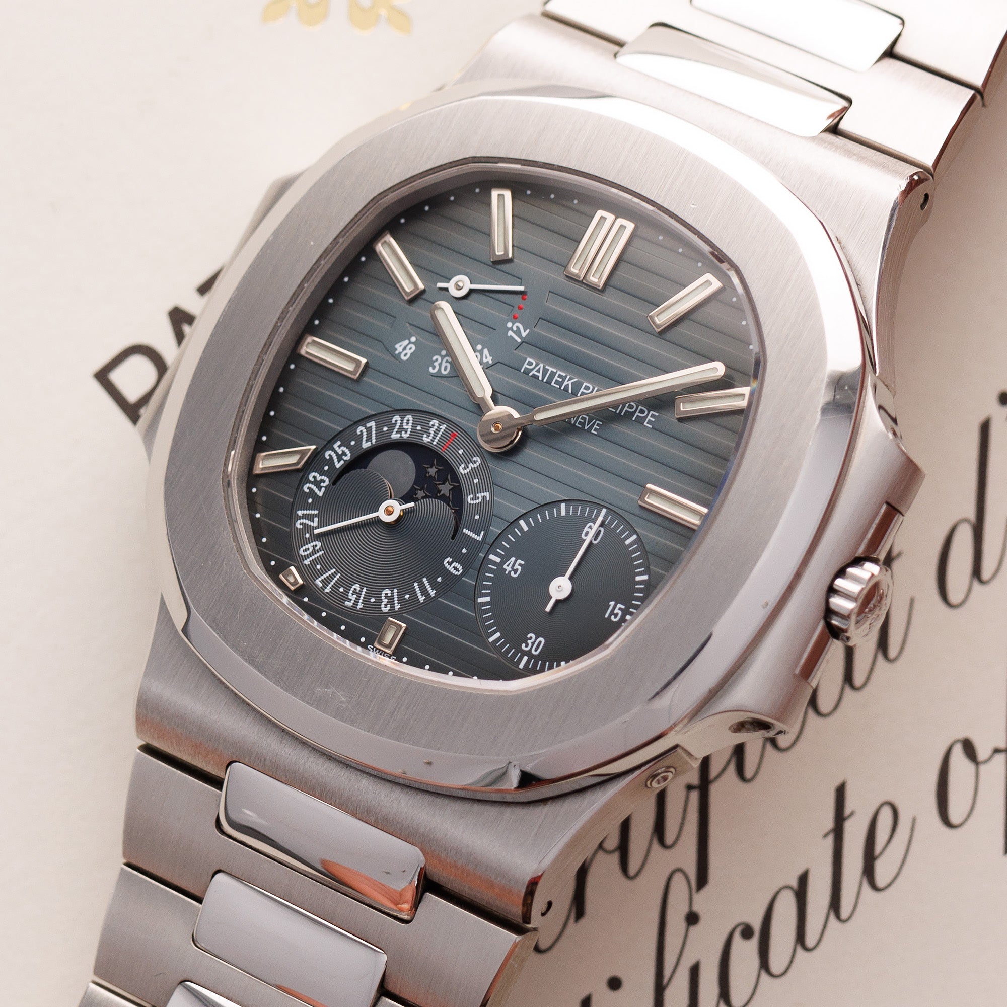 Patek Philippe Steel Nautilus Ref. 3712