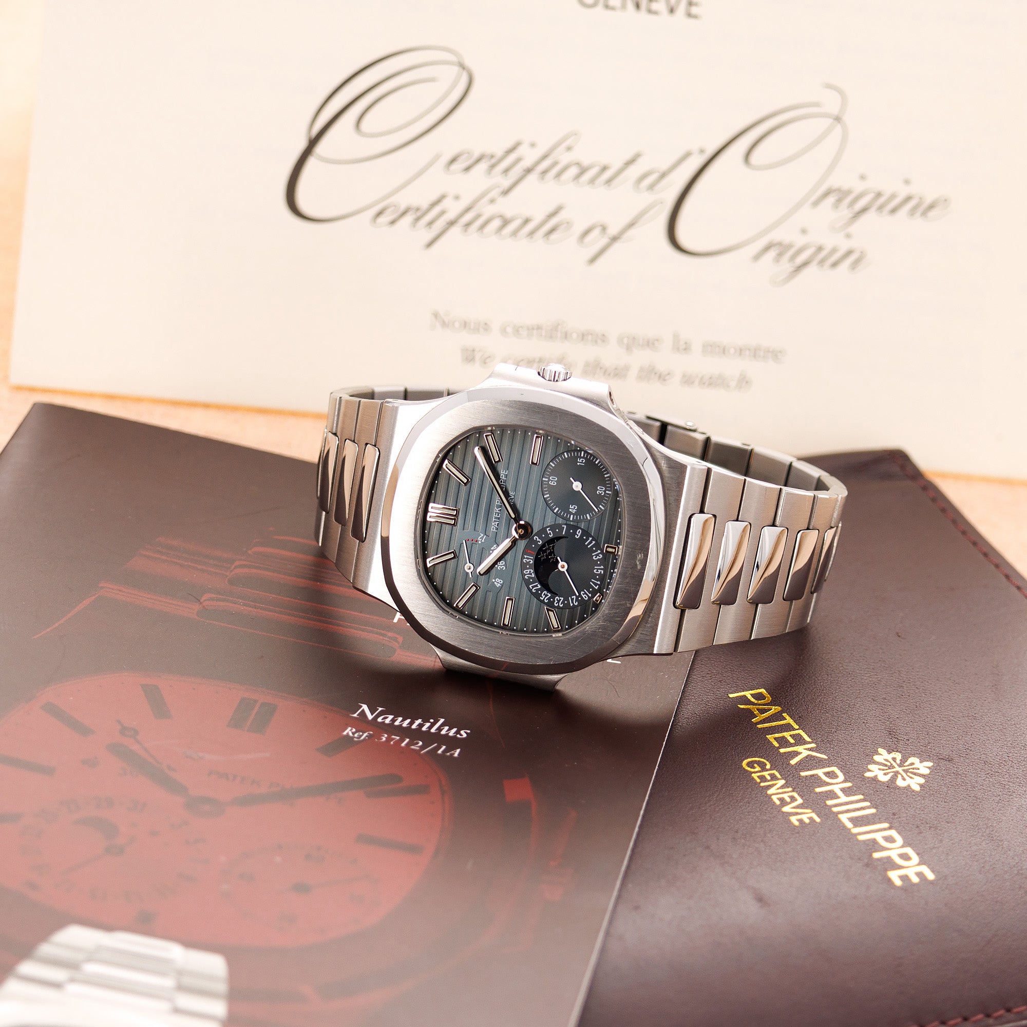 Patek Philippe Steel Nautilus Ref. 3712