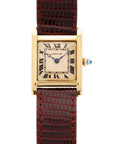Cartier - Cartier Yellow Gold Tank Normale Watch, European Watch & Clock - The Keystone Watches