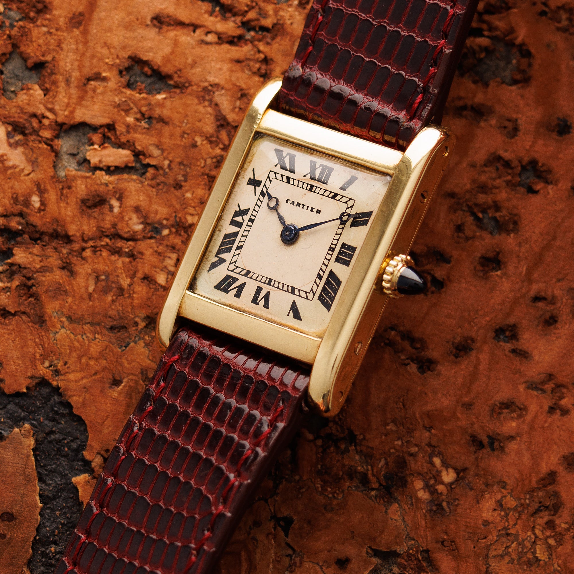 Cartier - Cartier Yellow Gold Tank Normale Watch, European Watch &amp; Clock - The Keystone Watches