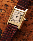 Cartier - Cartier Yellow Gold Tank Normale Watch, European Watch & Clock - The Keystone Watches