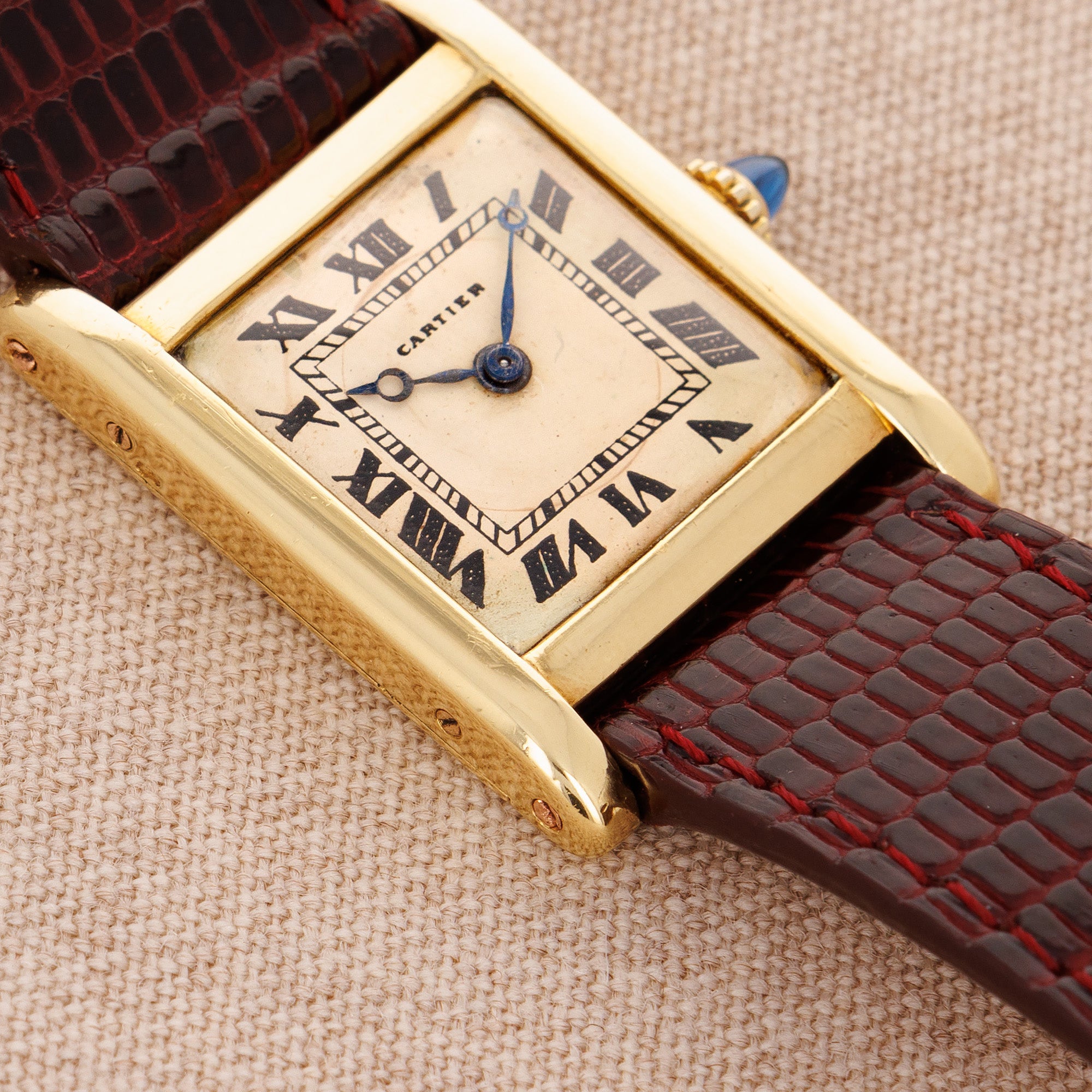 Cartier - Cartier Yellow Gold Tank Normale Watch, European Watch &amp; Clock - The Keystone Watches
