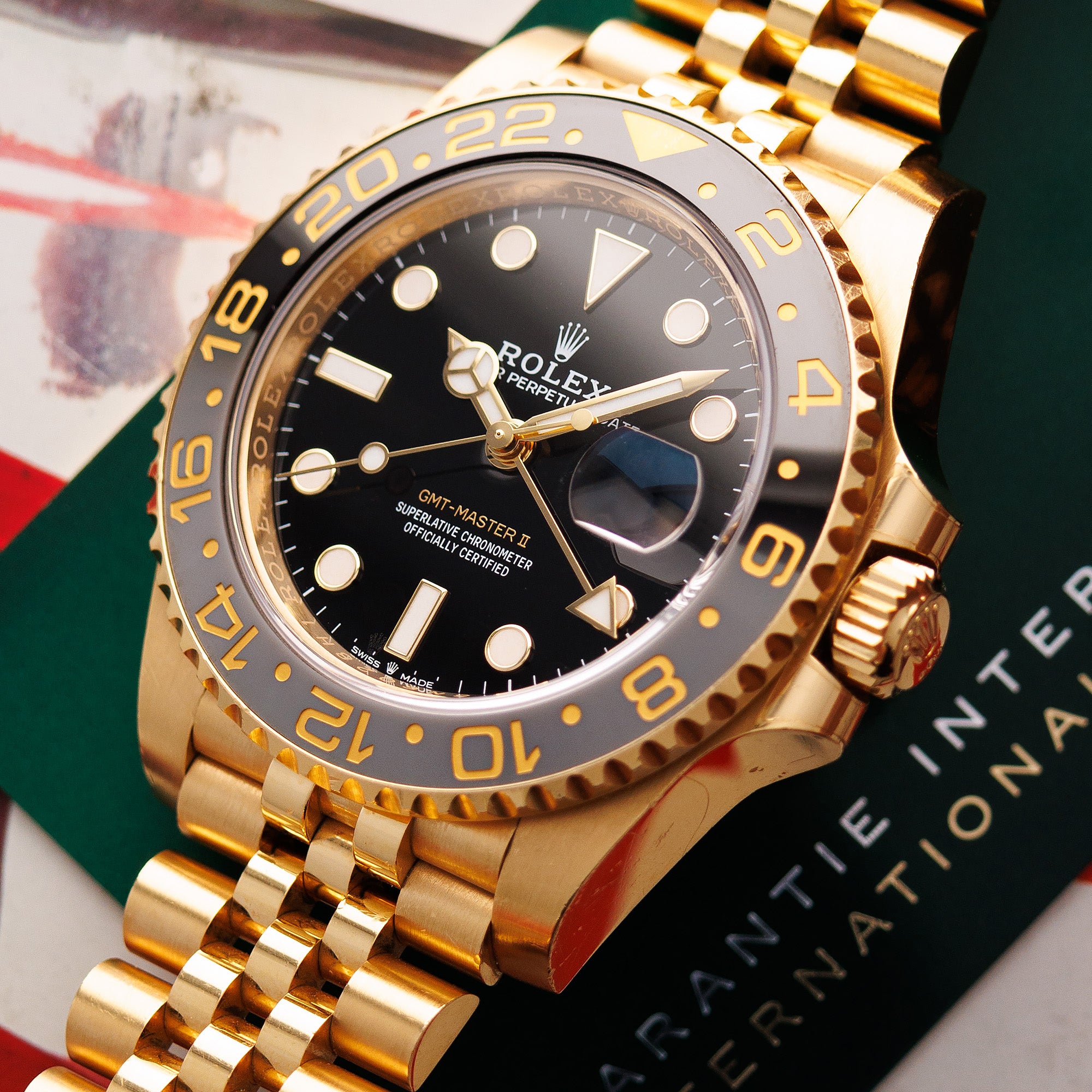 Rolex Yellow Gold GMT Master II 126718 - Main Image