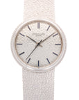 Patek Philippe White Gold Calatrava Ref. 3563 with Blue Marker Sigma Dial