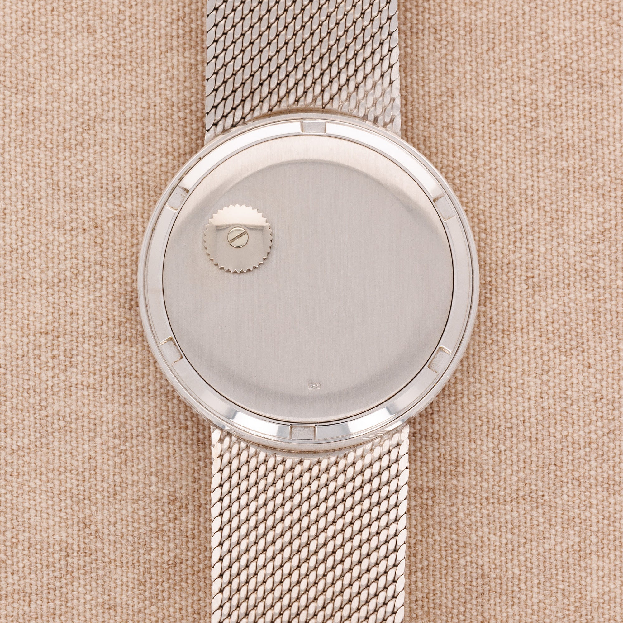 Patek Philippe White Gold Calatrava Ref. 3563 with Blue Marker Sigma Dial
