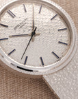 Patek Philippe White Gold Calatrava Ref. 3563 with Blue Marker Sigma Dial