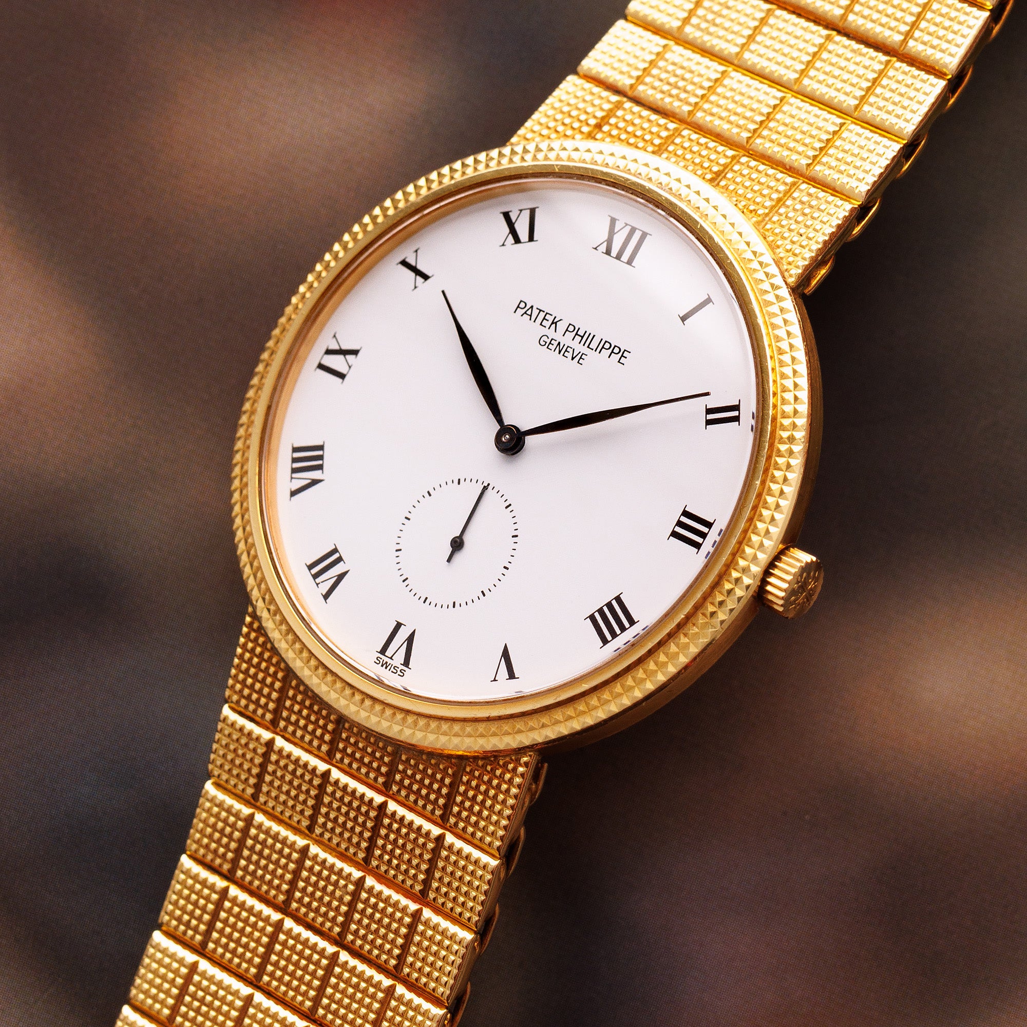 Patek Philippe Yellow Gold Calatrava Ref. 3919 on Bracelet