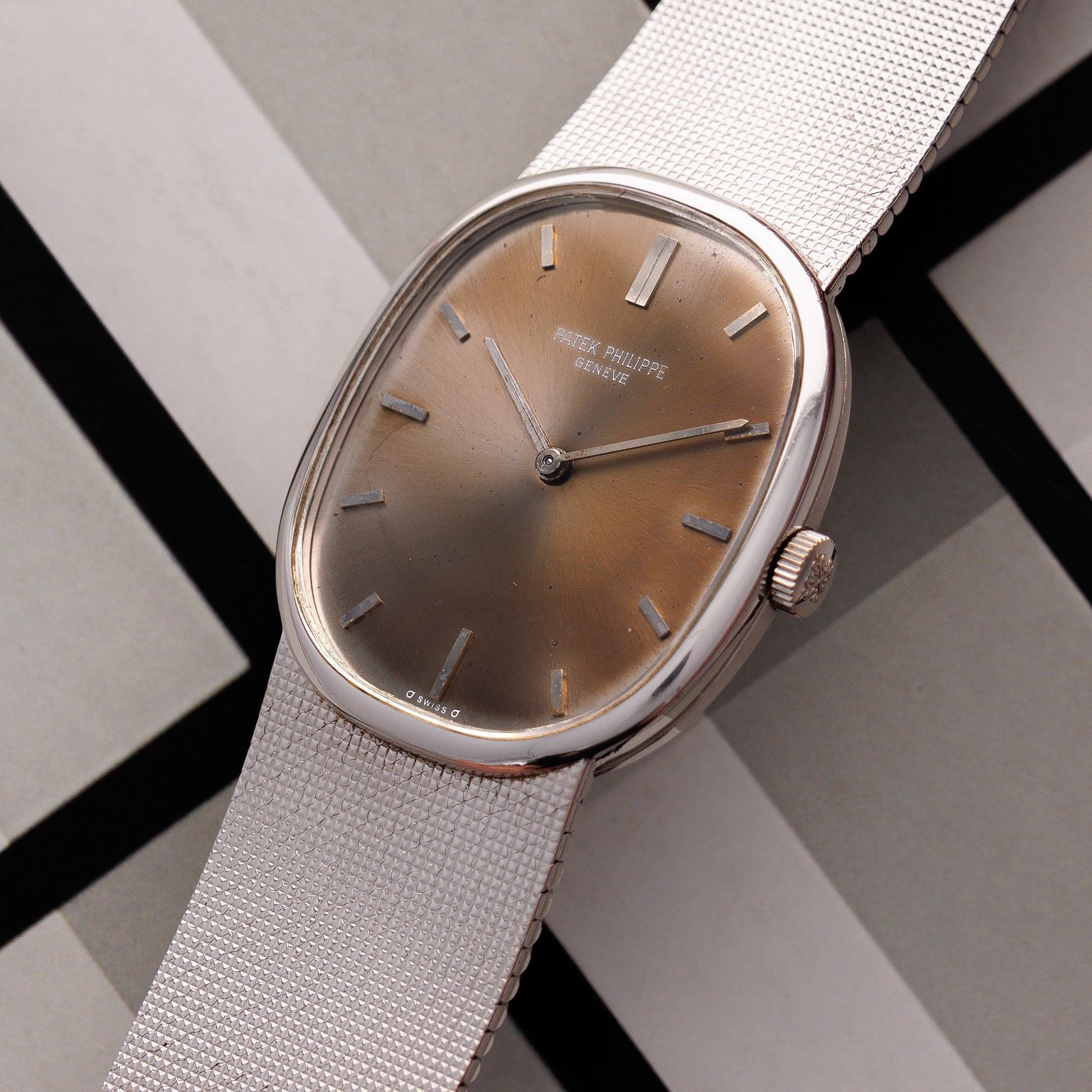 Patek Philippe White Gold Ellipse Ref. 3648 with Tropical Dial