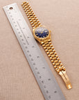 Rolex Yellow Gold Day-Date Ref. 18078 with Blue Vignette Dial