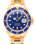 Rolex Yellow Gold Submariner Ref. 16618 in New Old Stock Condition