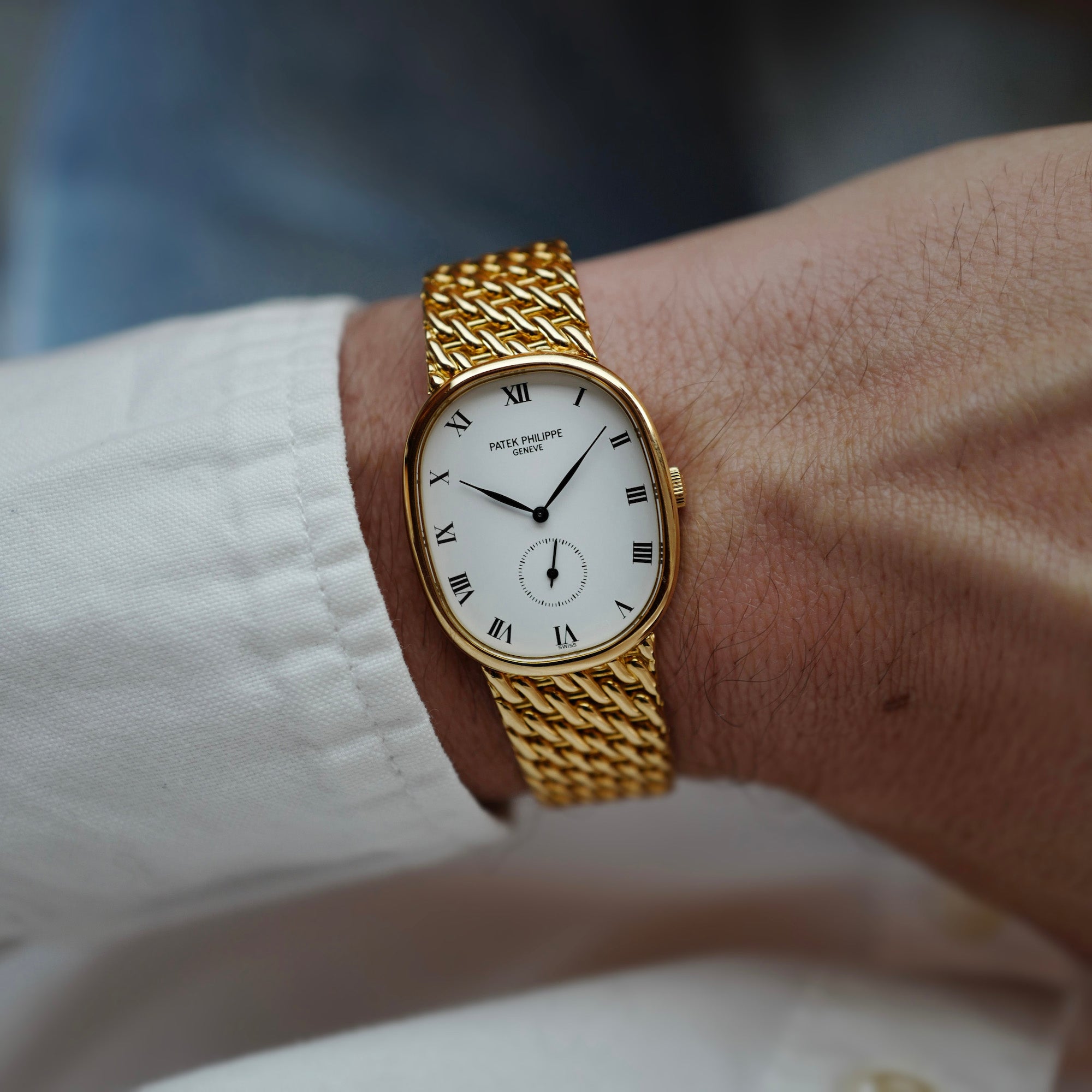 Patek Philippe Yellow Gold Ellipse Watch Ref. 3948