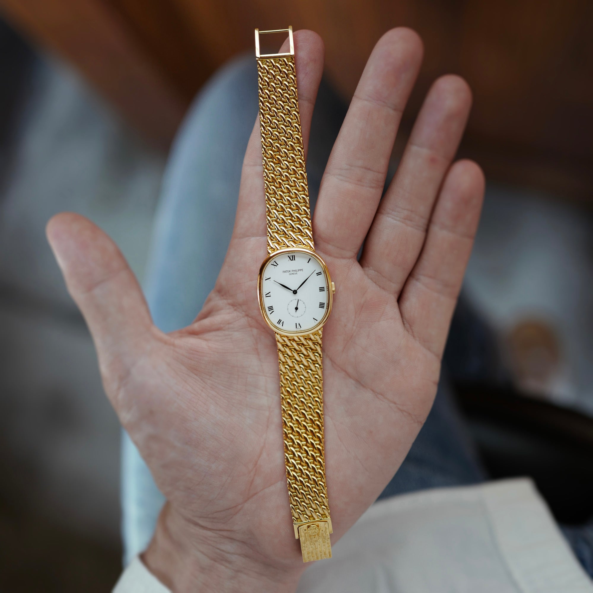 Patek Philippe Yellow Gold Ellipse Watch Ref. 3948