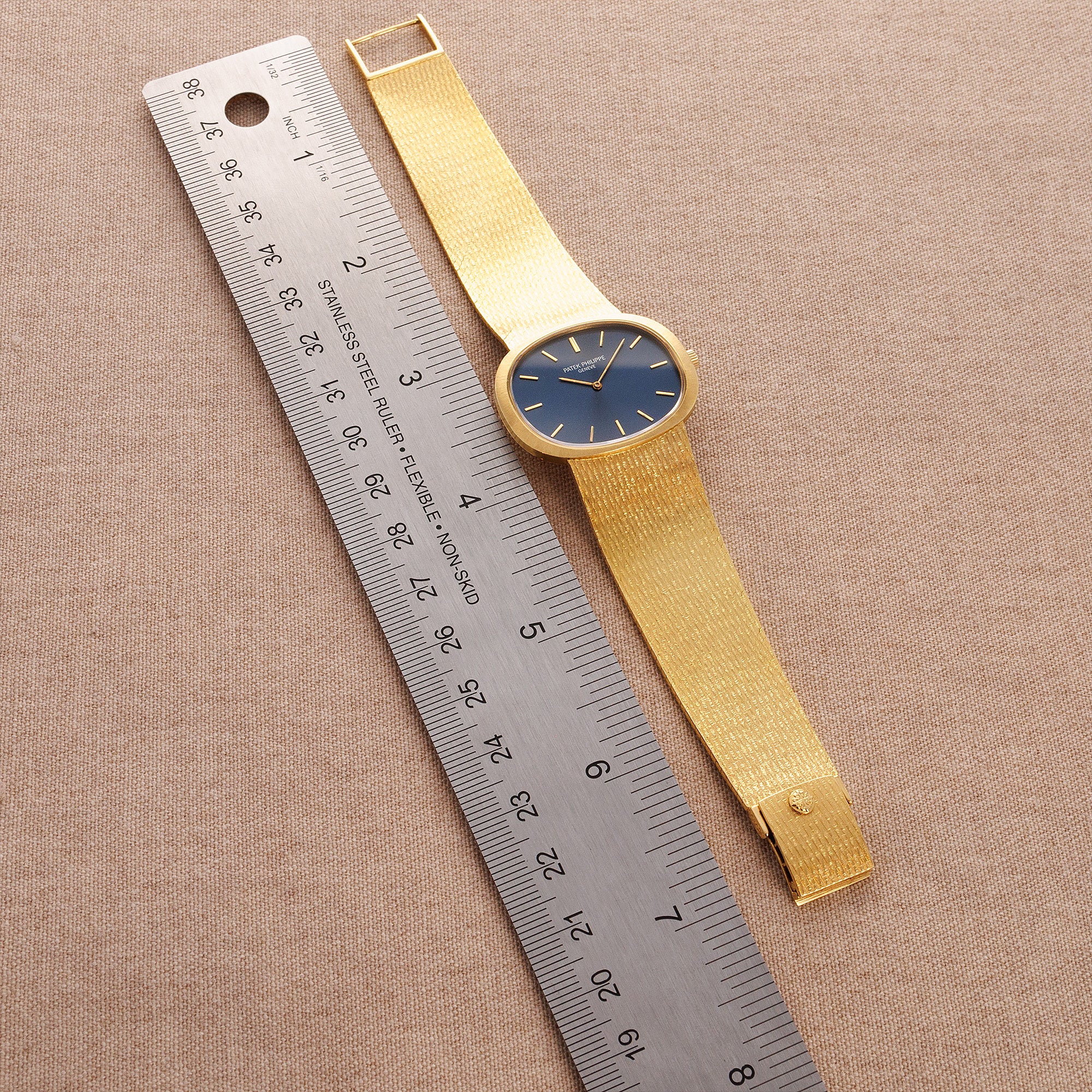 Patek Philippe Yellow Gold Golden Ellipse Mechanical Watch Ref. 3583