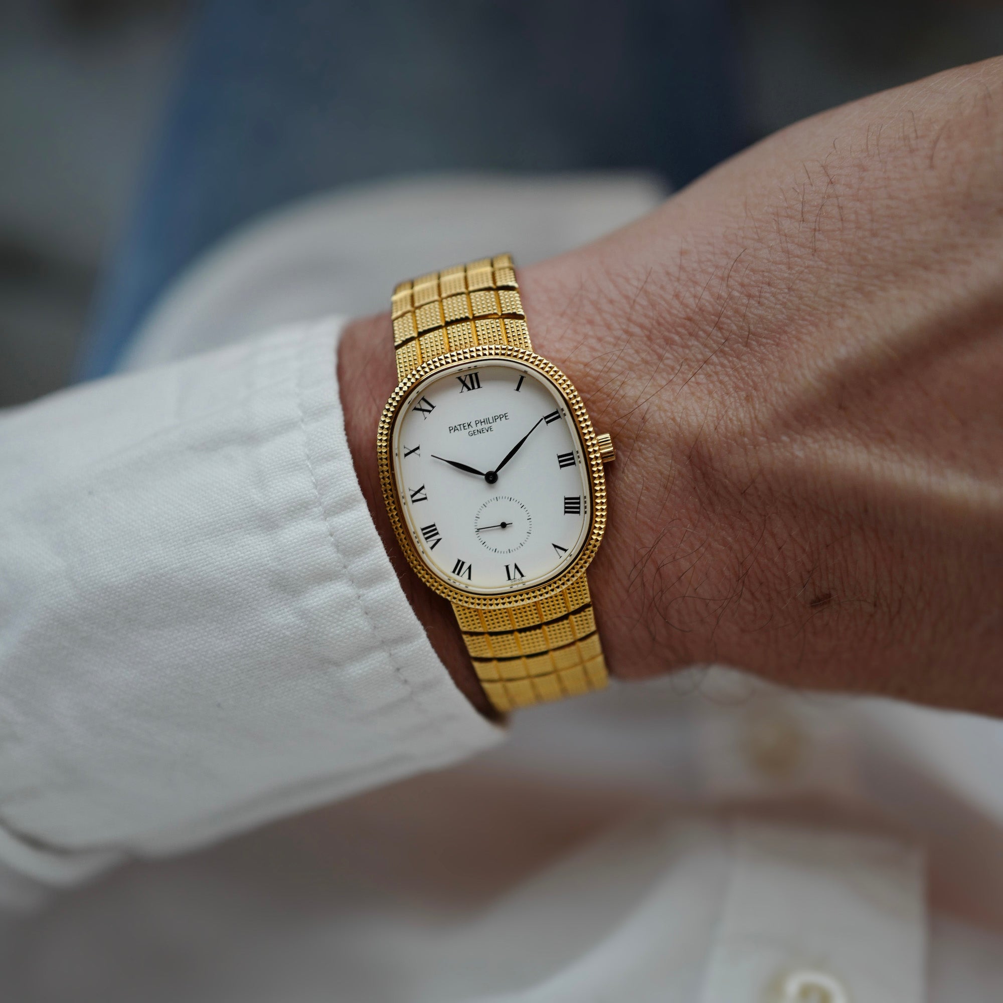 Patek Philippe - Patek Philippe Yellow Gold Ellipse Watch Ref. 3987 - The Keystone Watches