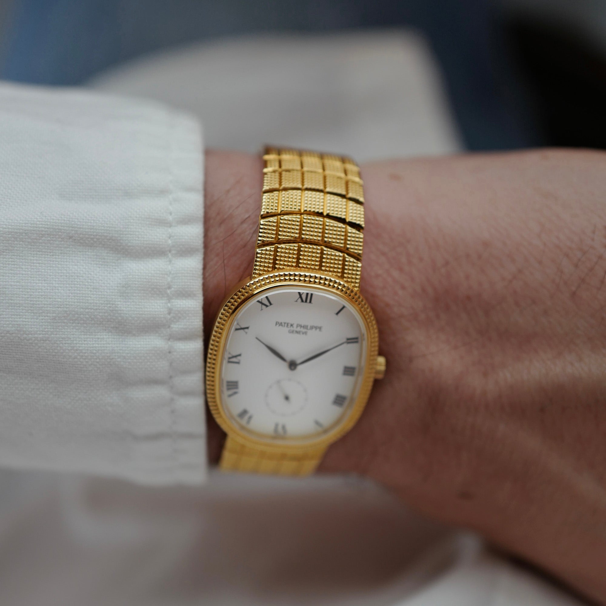 Patek Philippe Yellow Gold Ellipse Watch Ref. 3987