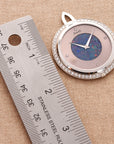 Piaget White Gold and Opal Pendant Watch