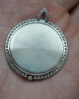 Piaget White Gold and Opal Pendant Watch
