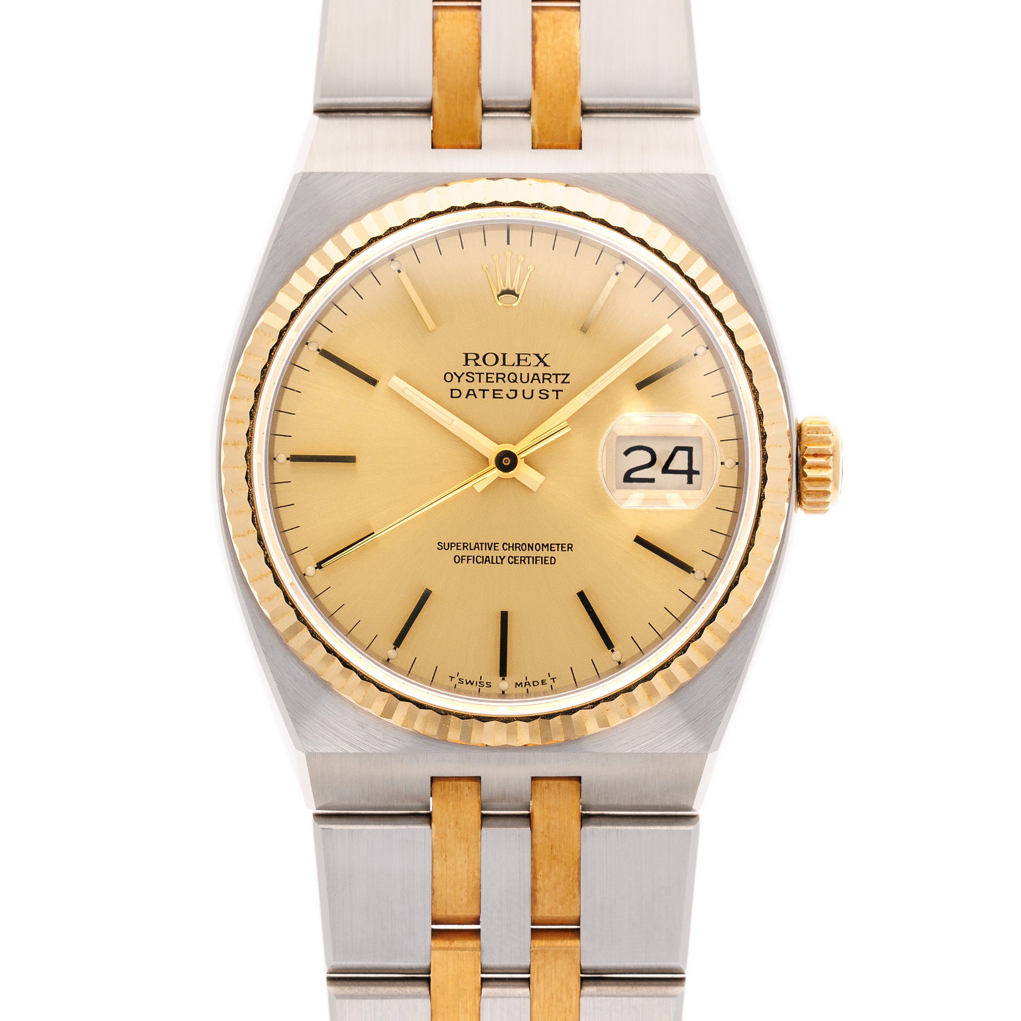 Rolex Datejust Oysterquartz Ref. 17013 in New Old Stock Condition