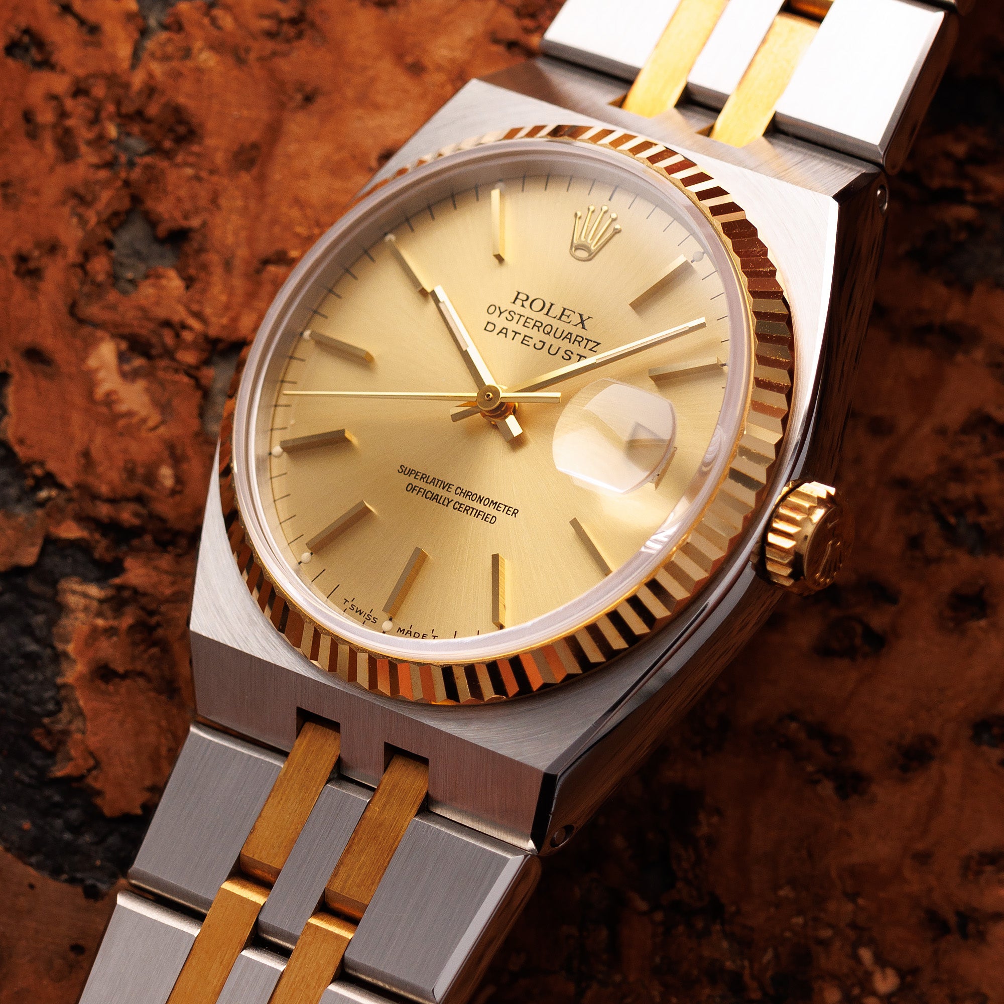 Rolex Datejust Oysterquartz Ref. 17013 in New Old Stock Condition