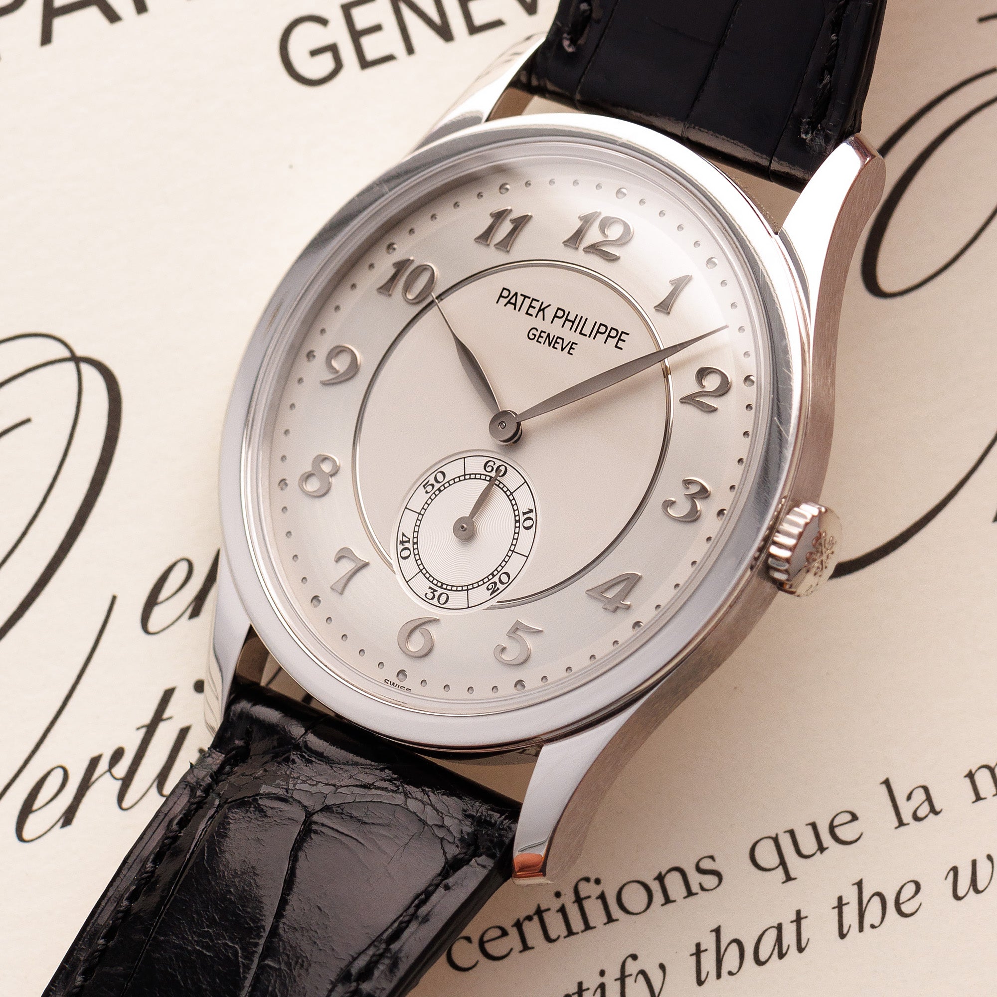 Patek Philippe - Patek Philippe Platinum Calatrava Ref. 5196 - The Keystone Watches