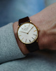 Patek Philippe Yellow Gold Calatrava Watch Ref. 2573, Retailed by Cartier