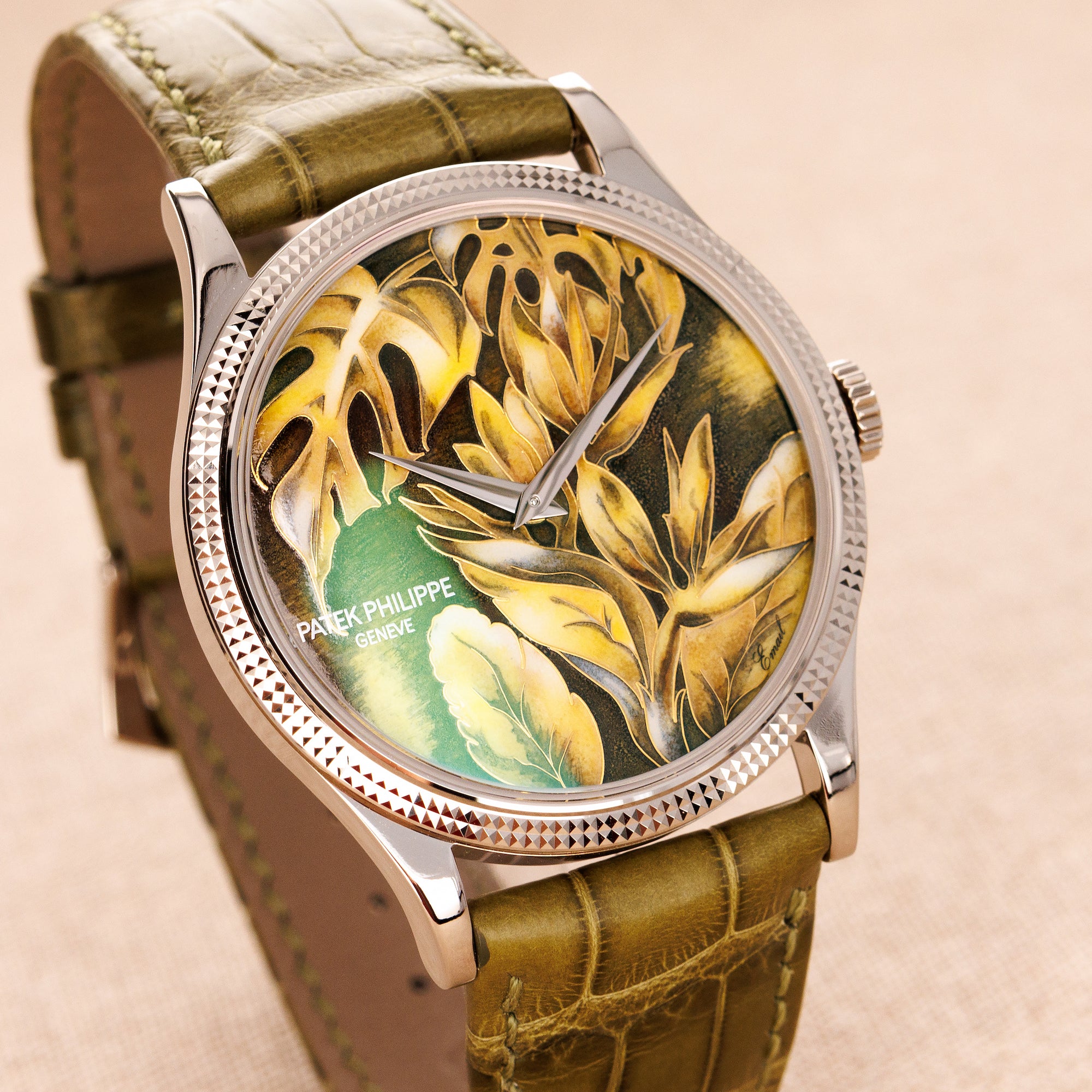Patek Philippe White Gold Calatrava Handcraft Watch Ref. 5177 (Private Sale)