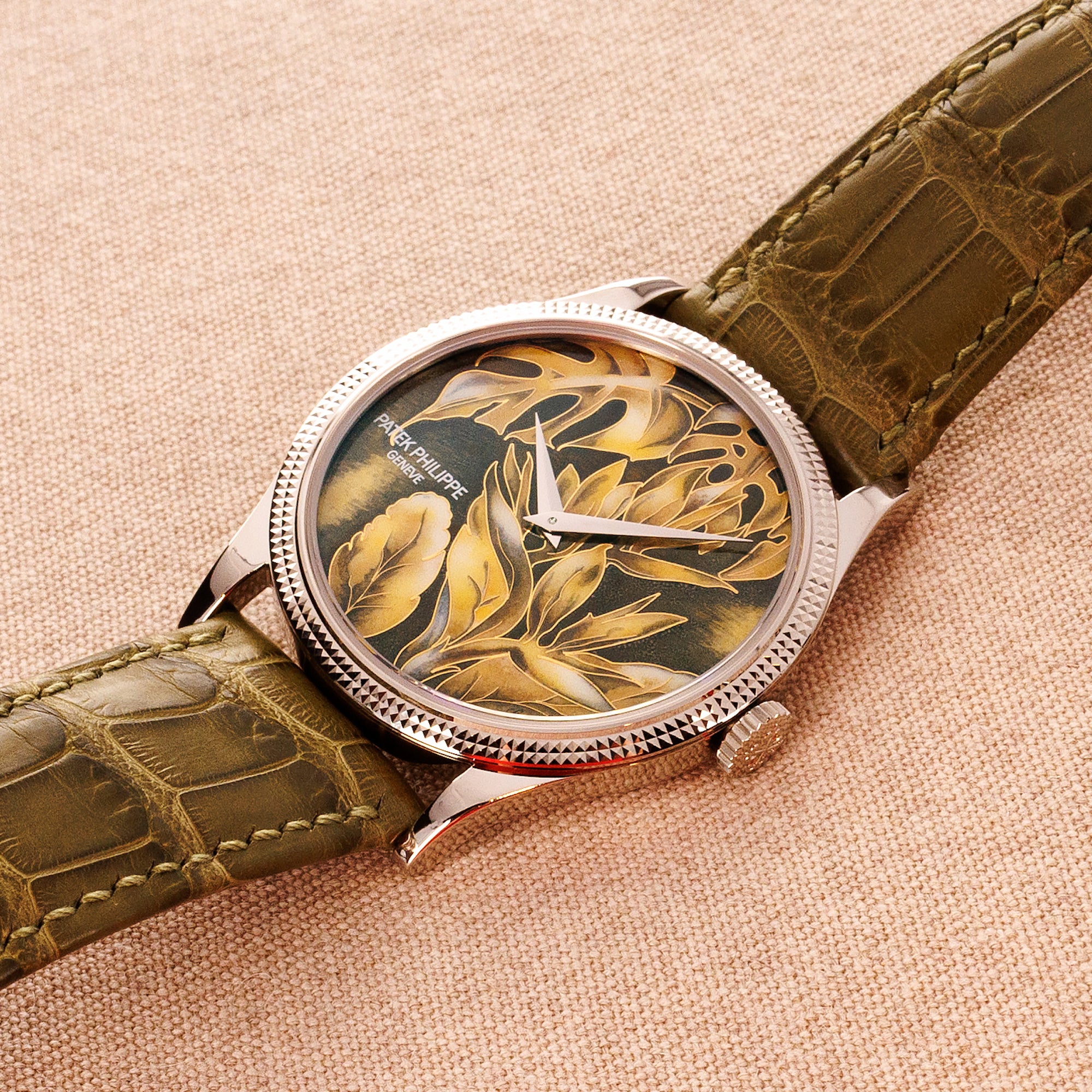 Patek Philippe White Gold Calatrava Handcraft Watch Ref. 5177 (Private Sale)