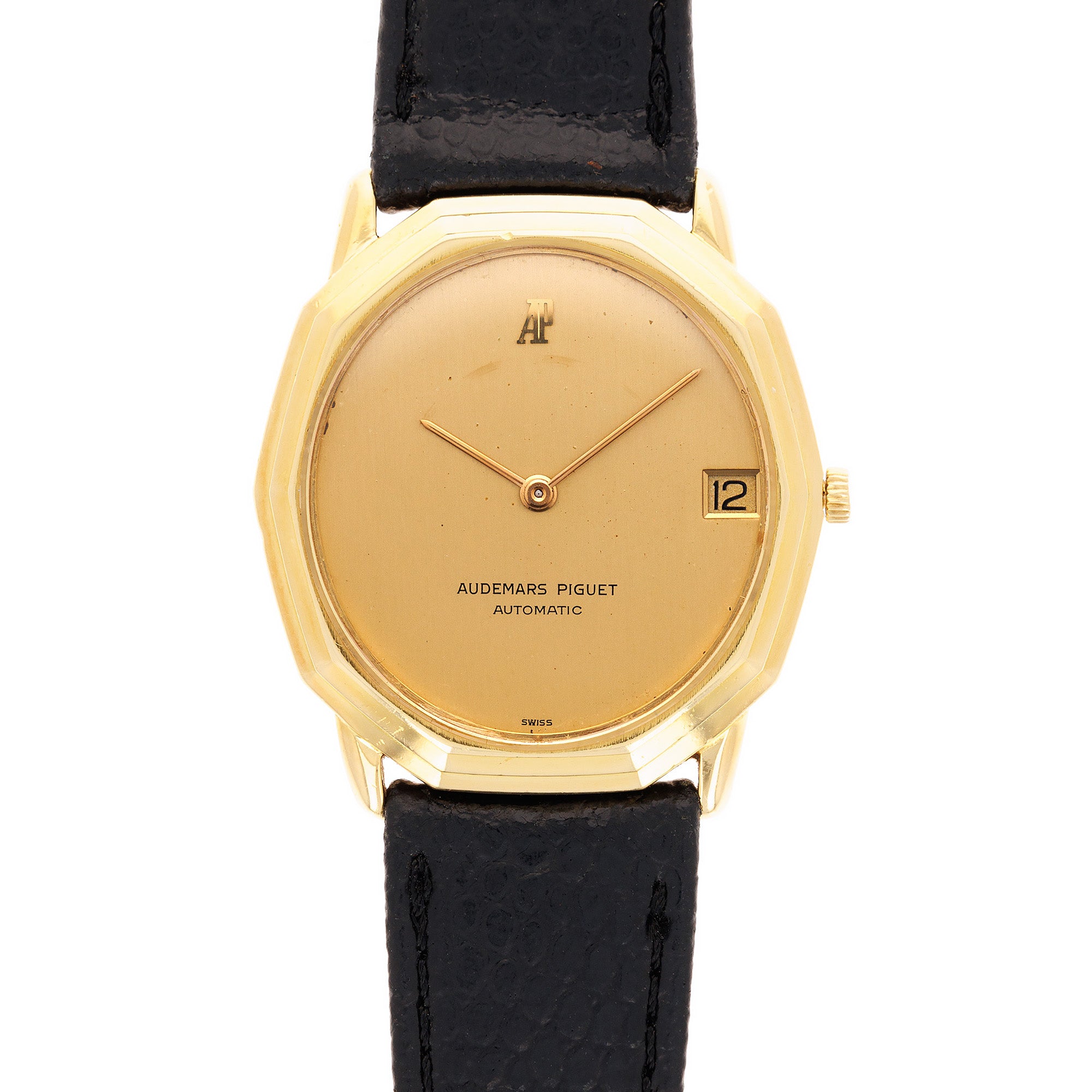 Audemars Piguet Yellow Gold Decagon Watch Ref. 4134