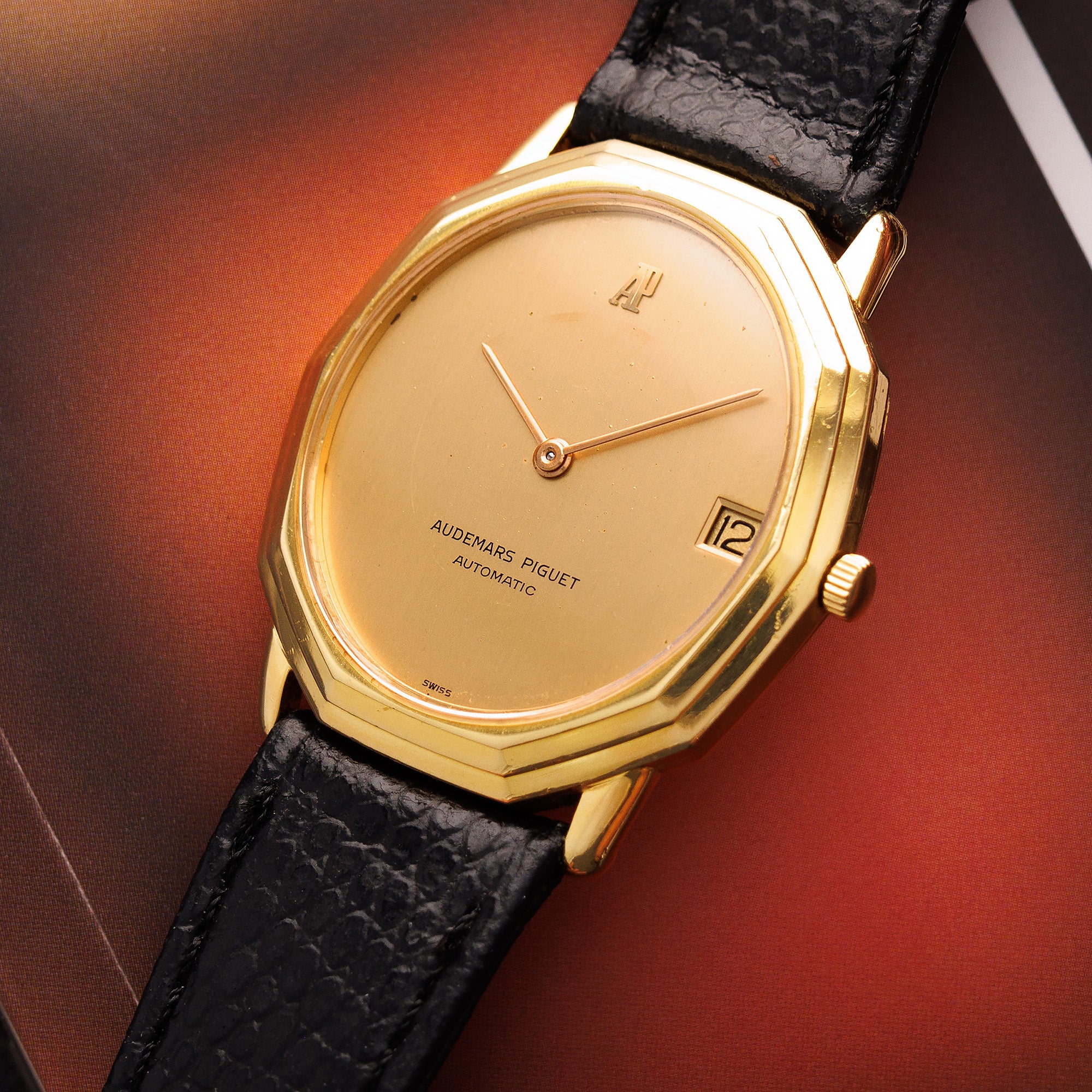 Audemars Piguet Yellow Gold Decagon Watch Ref. 4134