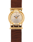 Tiffany & Co. Schlumberger Yellow Gold Watch with Engraving