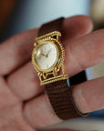 Tiffany & Co. Schlumberger Yellow Gold Watch with Engraving