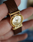 Tiffany & Co. Schlumberger Yellow Gold Watch with Engraving