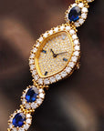 Patek Philippe - Patek Philippe Yellow Gold Diamond & Sapphire Watch Ref. 4665 - The Keystone Watches