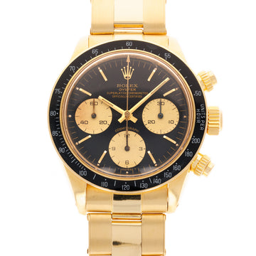 Rolex Yellow Gold Cosmograph Daytona Watch Ref. 6263 with Box and Papers