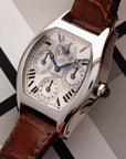 Cartier Platinum Tortue Perpetual Calendar CPCP Watch Ref. 2646
