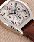Cartier Platinum Tortue Perpetual Calendar CPCP Watch Ref. 2646