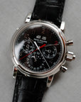 Patek Philippe - Patek Philippe Platinum Perpetual Calendar Split Seconds Chronograph Ref. 5004P with Unique Red Numeral 2 (Private Sale) - The Keystone Watches